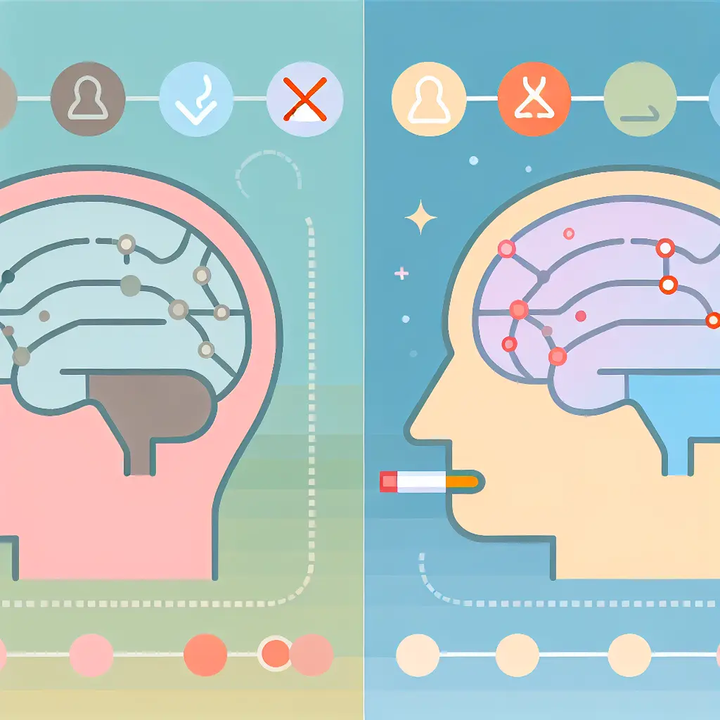 Rappresentazione della neuroplasticità cerebrale nel processo di cambiamento delle abitudini