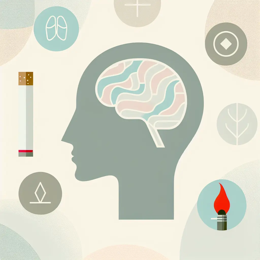 Persona che pratica mindfulness per smettere di fumare, approccio naturale e guida step-by-step