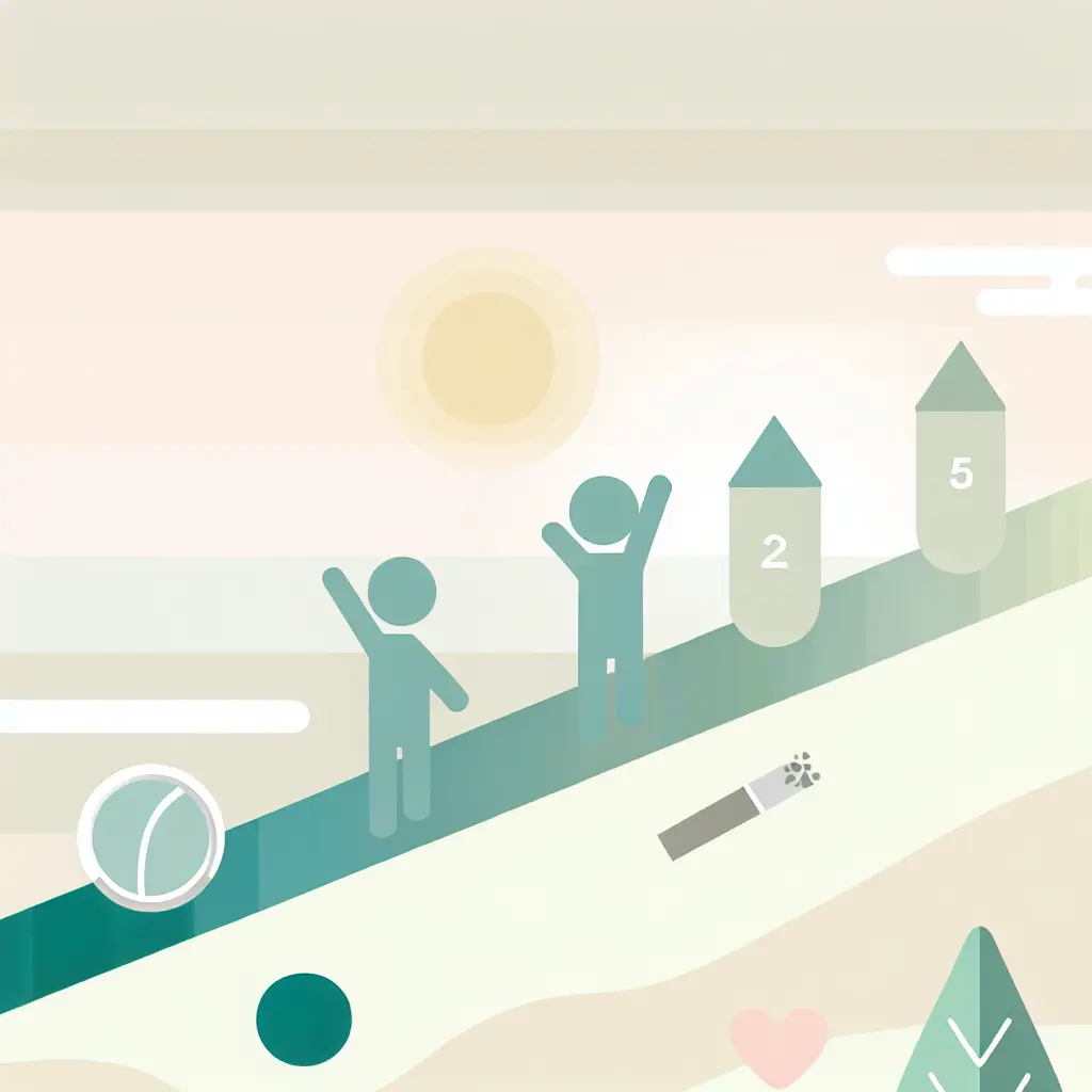 Persona che spezza una sigaretta simboleggiando la libertà dal fumo e il superamento della dipendenza da nicotina