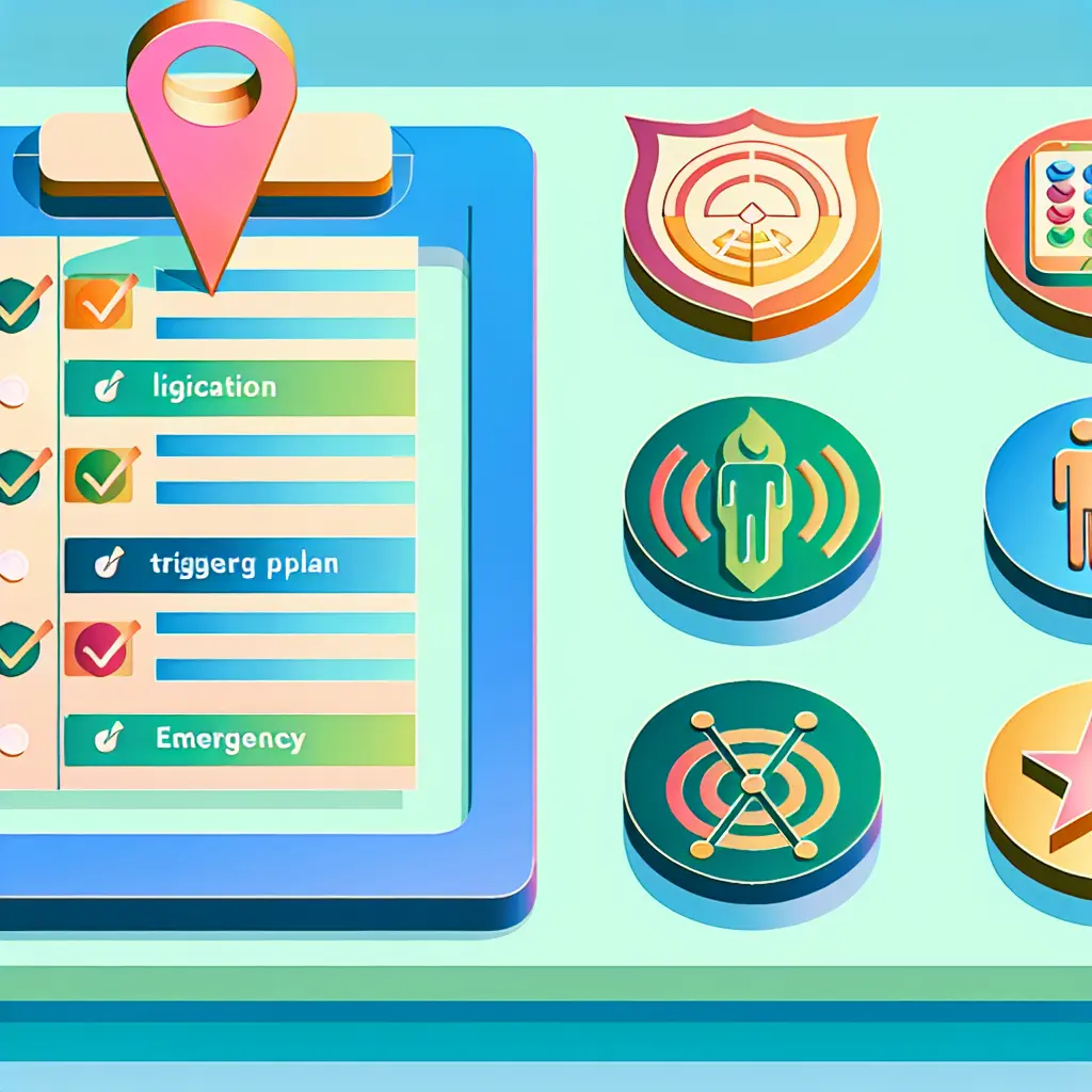 Checklist visuale completa dei 7 elementi scientifici per la prevenzione delle ricadute nel percorso di cessazione dal fumo