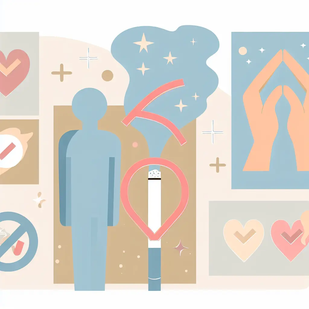 Rappresentazione del sostegno emotivo nel percorso per smettere di fumare