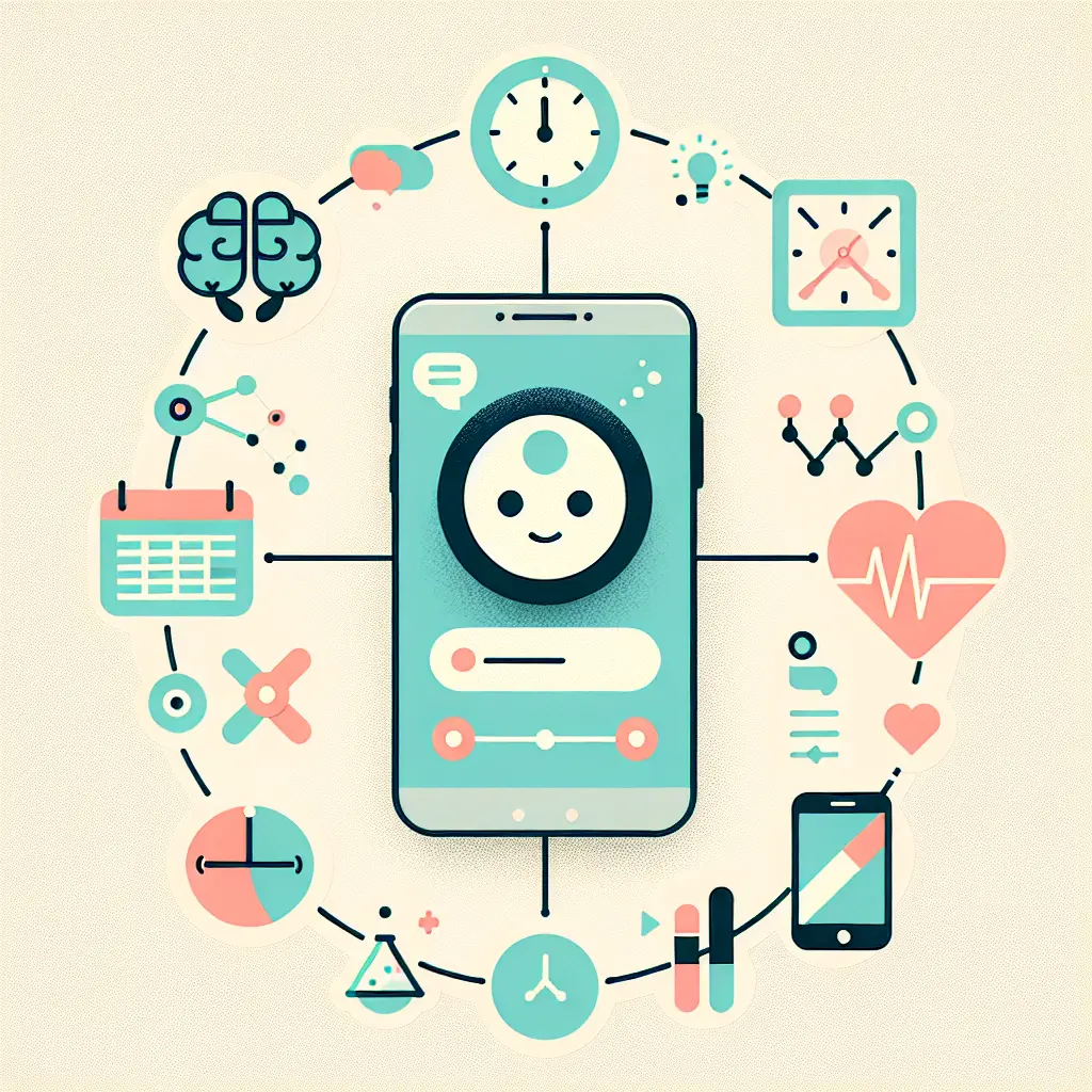 Visualizzazione dell'ecosistema tecnologico per smettere di fumare con intelligenza artificiale