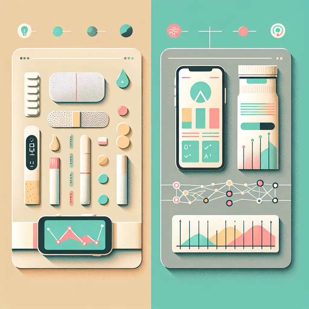 Confronto visivo tra metodi tradizionali e soluzioni AI per smettere di fumare