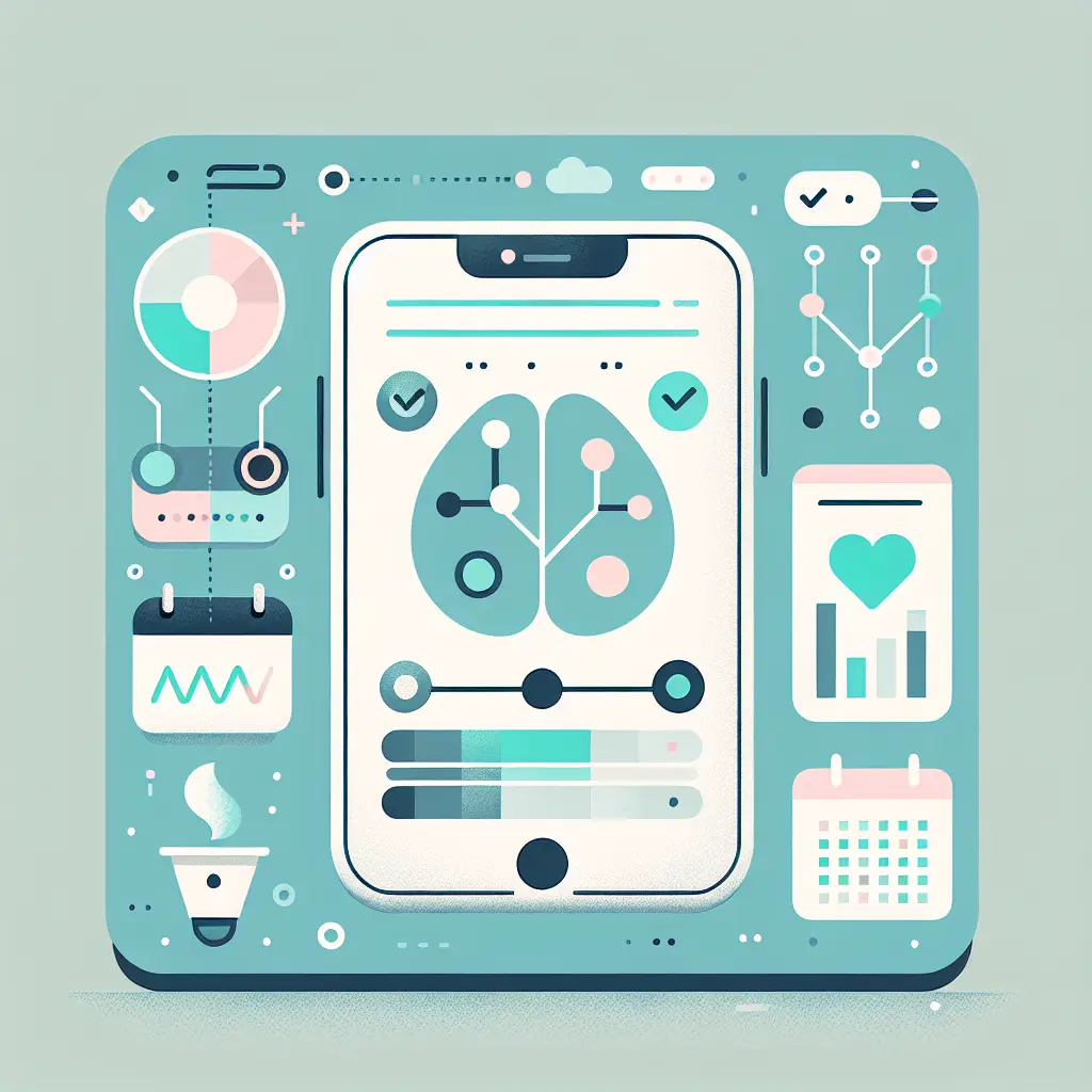 Rappresentazione visiva dell'intelligenza artificiale applicata alla cessazione del fumo con dispositivi smart e monitoraggio dati