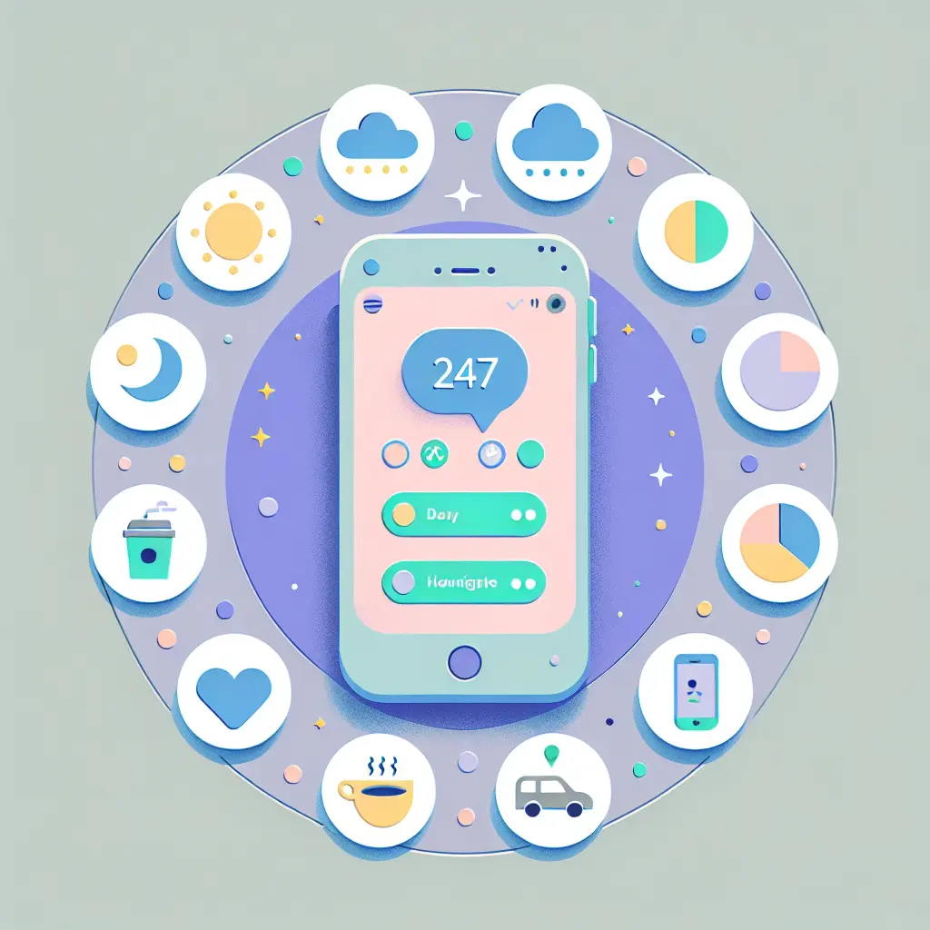 Rappresentazione del supporto AI disponibile 24 ore su 24, 7 giorni su 7