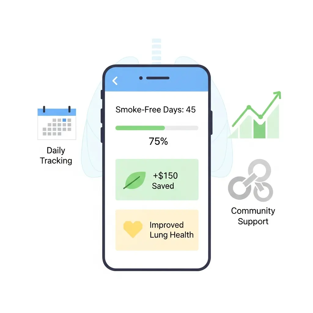 App gratuite per smettere di fumare con supporto digitale e intelligenza artificiale nel 2025