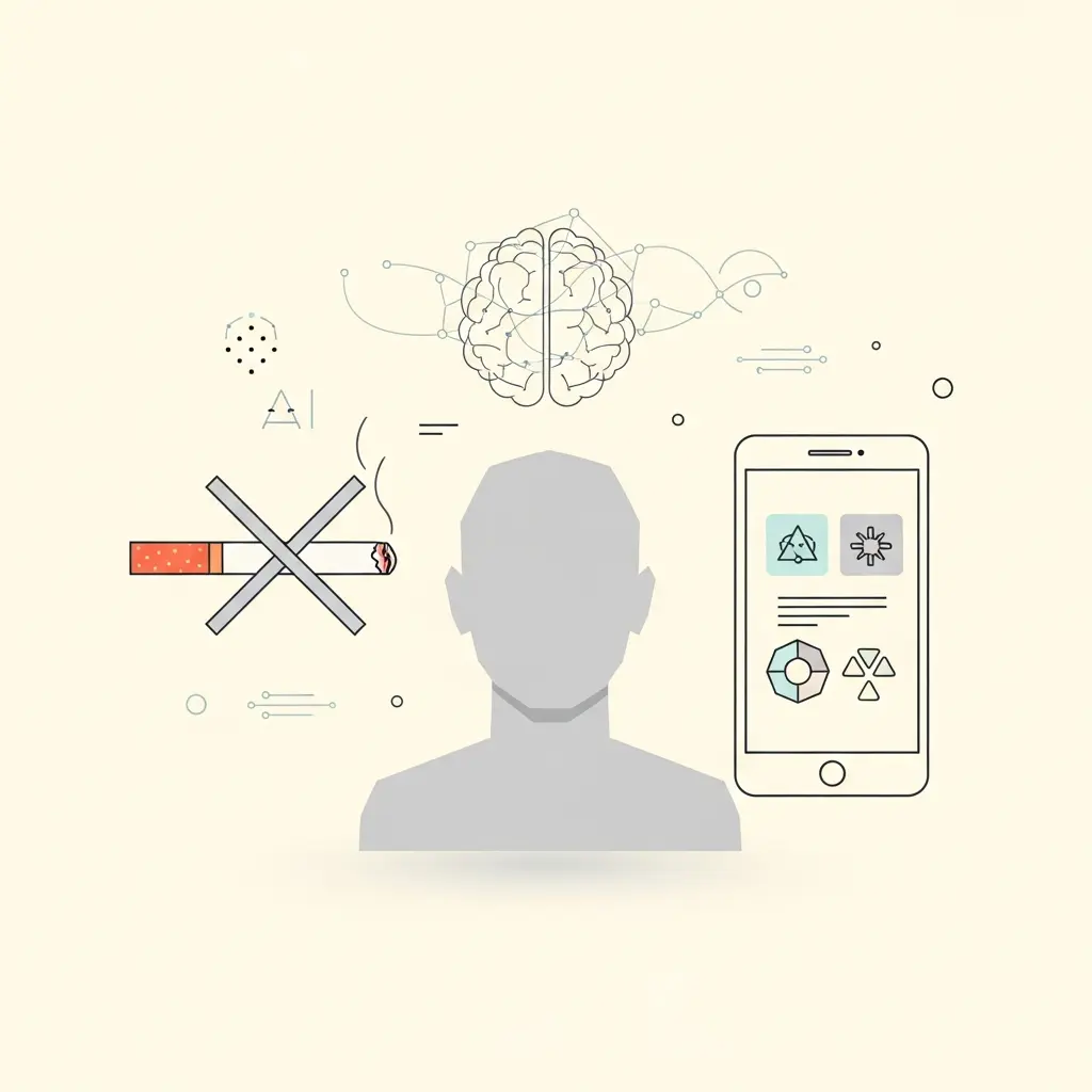 Intelligenza artificiale per smettere di fumare - Applicazioni AI e cessazione del tabacco